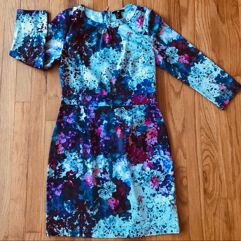 H&M Three Quarter Sleeve Spring Dress